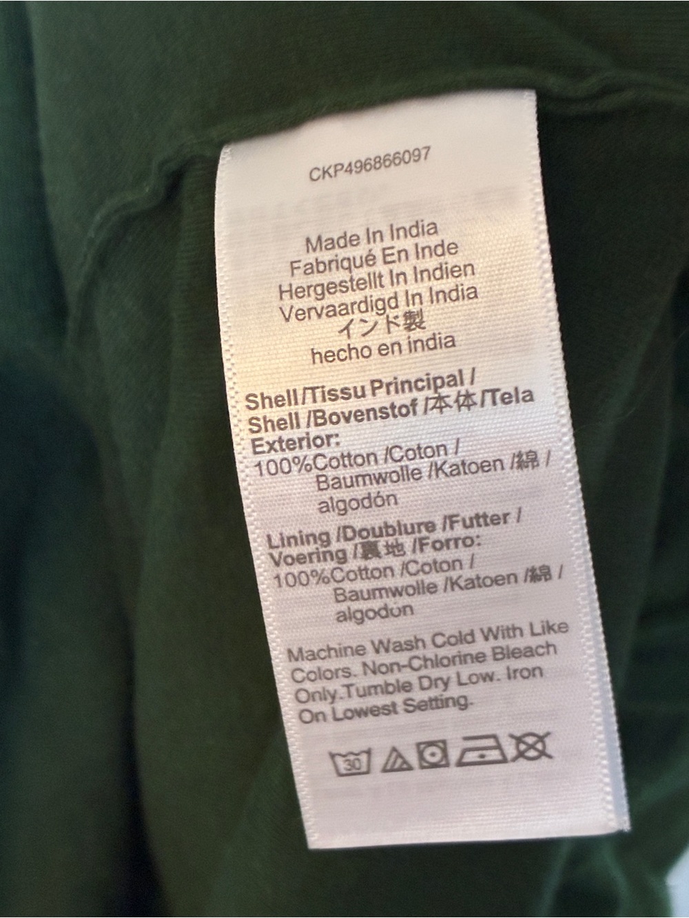 Madewell 100% Cotton Sleeveless Green Pleated Bubble Hem Top Forest Green Chic S - Picture 7 of 7